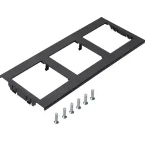 Tehalit Geräteblende dreifach für Geräteträger GTMBV04T3
