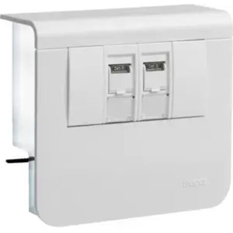 Tehalit GeräteträgerDatenanschluss 2xCat.6A/SL20x55 vw SL200559079016