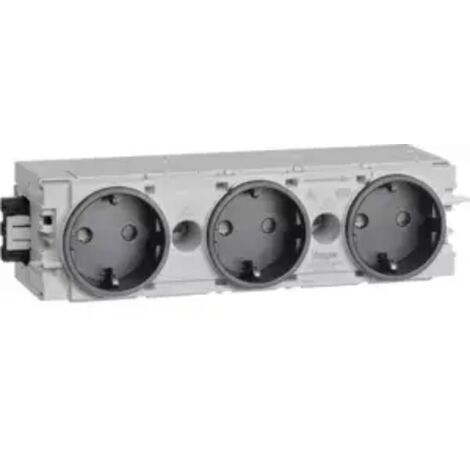 Tehalit Steckdose 3-fach gs GS3000 gsw