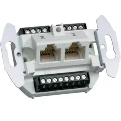 Tehalit UAE Anschlussdose 2-fach 8/8 polig G 3120