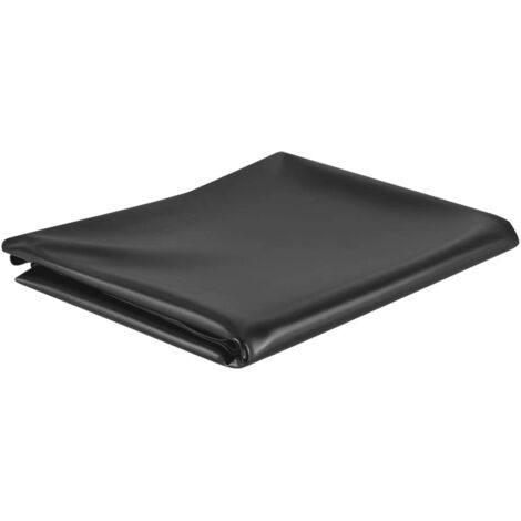 Teichfolie Schwarz 4x8 m PVC 0,5 mm