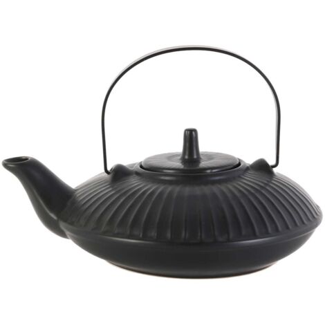 Teiera in ceramica ZENKAI 600 ml nera