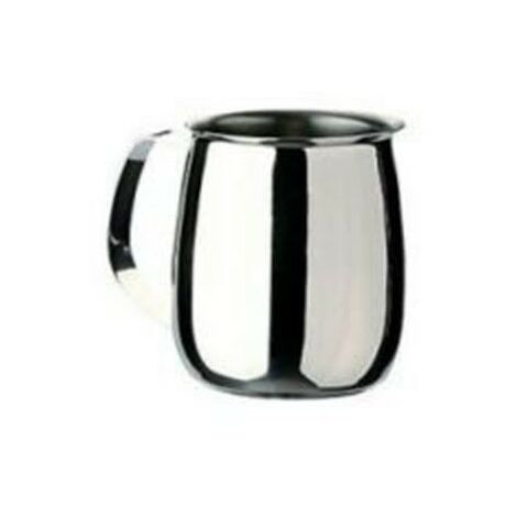 Teiera lattiera caffettiera cioccolatiera in acciaio inox 15cl per bar ristoranti casa senza coperchio