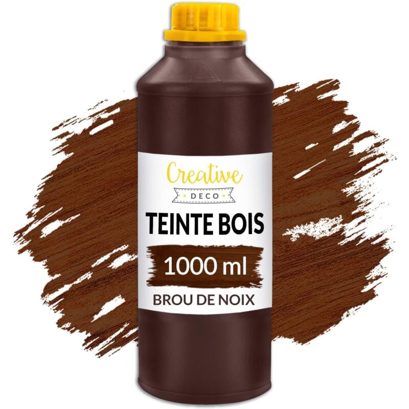 Teinte et Protection Bois à Séchage Rapide Brou de Noix