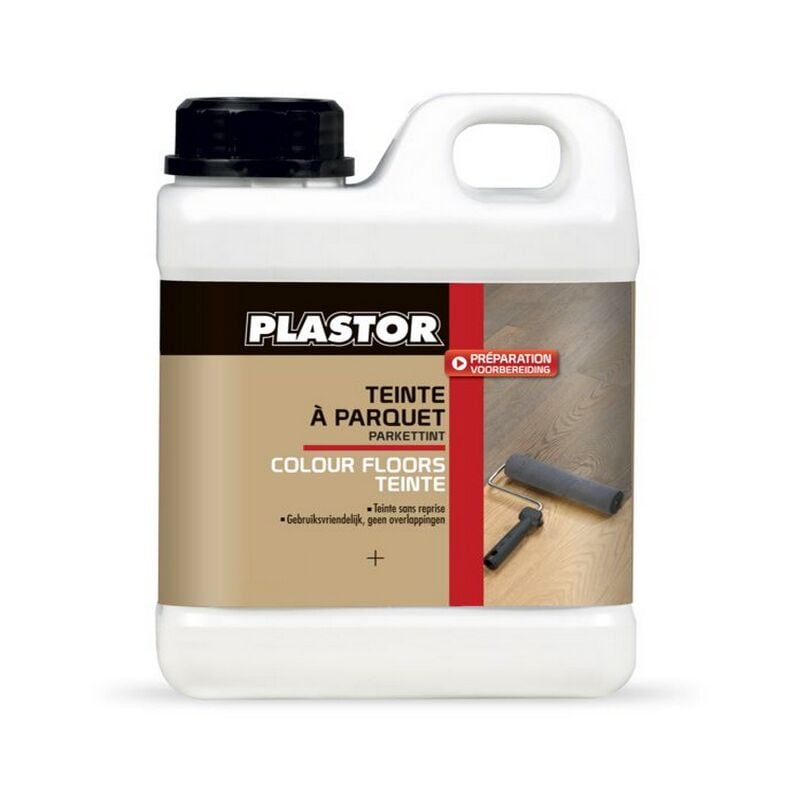 Plastor - Teinte parquet colour floors colorants intenses et durable des bois intérieurs Conditionnement: 2,5 Litres - Teinte: colour floors chene