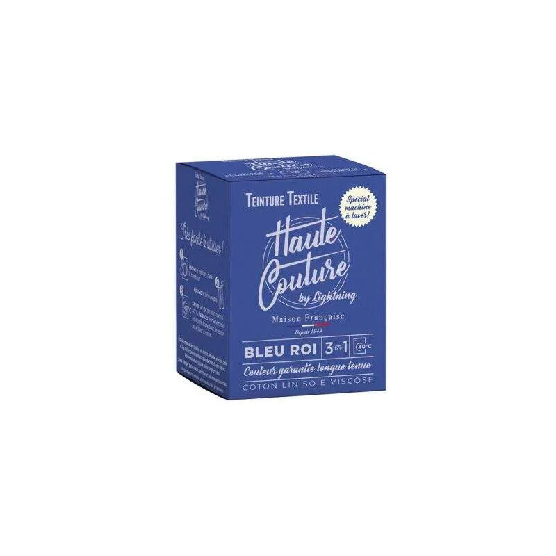 Haute-couture - Teinture textile haute couture bleu roi 350g