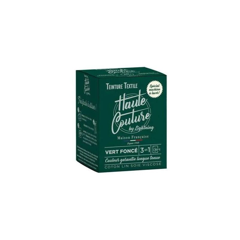Teinture textile haute couture vert foncé 350g