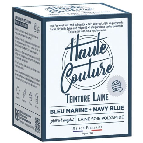 Teinture Haute Couture Bleu Marine Laine Soie Polyamide 300g - Lightning Developpement