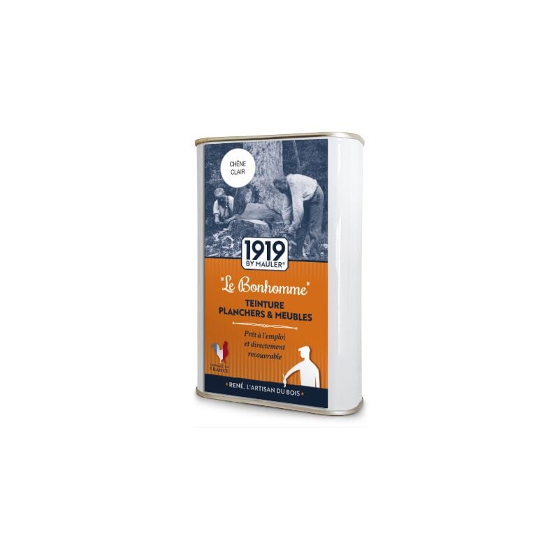 Teinture Plancher & Meuble "le Bonhomme" 1919 By Mauler 0l5 Merisier