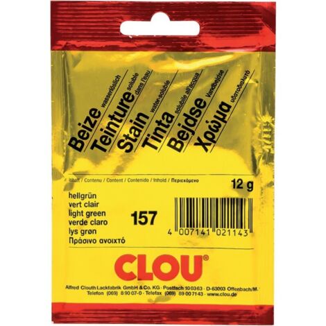 Teinture soluble dans l'eau ) Nr. 157 vert clair