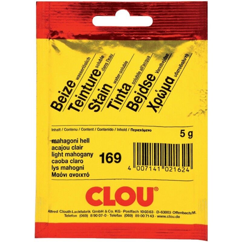 Clou - Teinture soluble dans l'eau ) Nr. 169 acajou clair