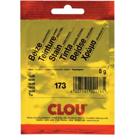 Teinture soluble dans l'eau ) Nr. 173 teck