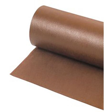 TEJIDO ANTIH GEOTEXTIL MARRON 80G - 2X100 M