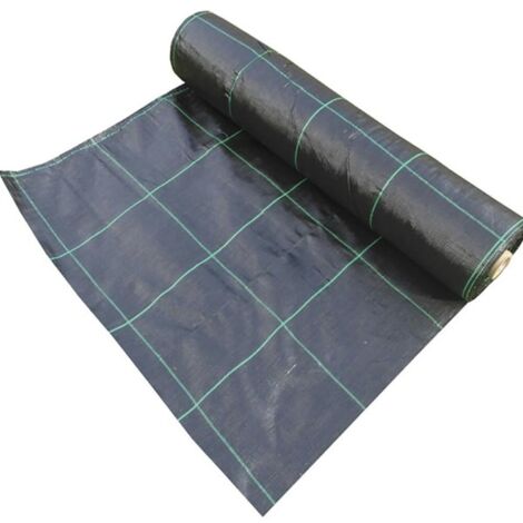 TEJIDO ANTIHIERBAS NEGRO 105G - 1X10 M