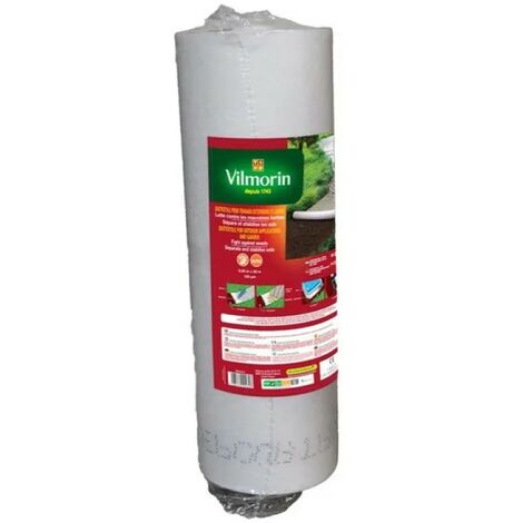 Tejido de fieltro geotextil plástico, 100 g/m², L0.5 x W.50 m VILMORIN