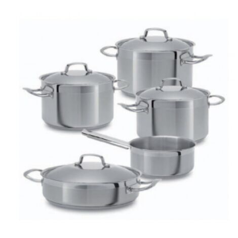Teka 49004840 conjunto de ollas acero inoxidable 9 piezas