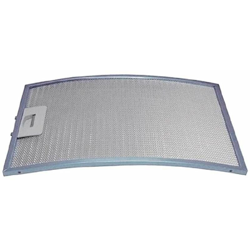 Teka - 61865020 Filtre Métallique Pour Hotte Aspirante C610 C620 Incurvé 37 x 28 Cm
