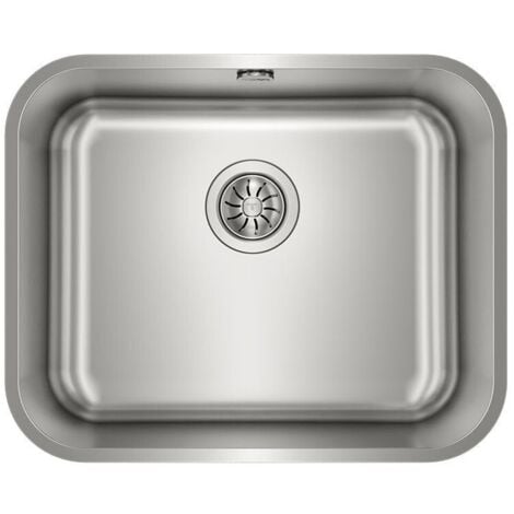 Teka BE - 50.40 PLUS - Fregadero De Cocina Acero 60 Cm 1 Cubeta 0 Escurridor Bajo Encimera