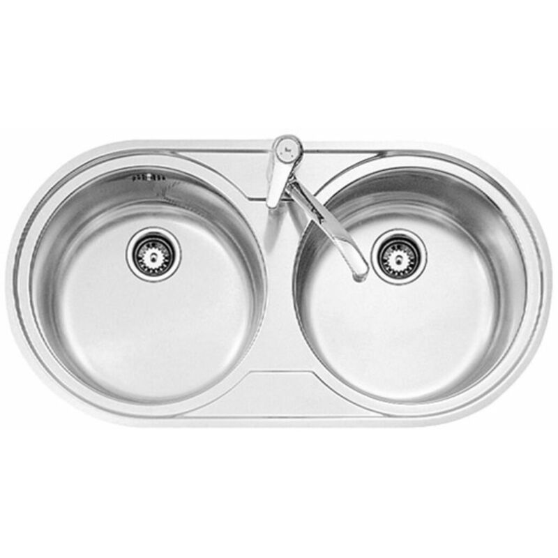 

Teka Fregadero de Dos Senos Teka 9025 DUETTA 2C Acero Inoxidable