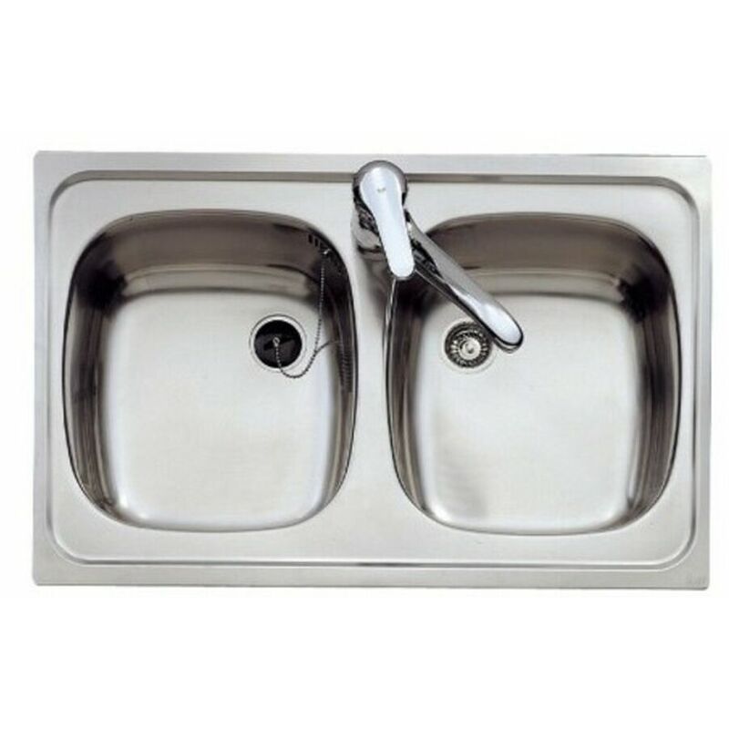 

Teka Fregadero de Dos Senos Teka E/50 2C Acero Inoxidable