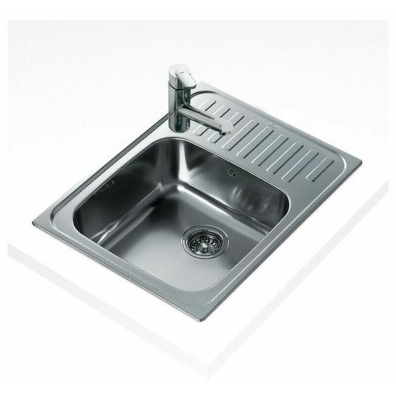 

Teka Fregadero de Un Seno Teka 9059 CLASSIC 1C Acero Inoxidable