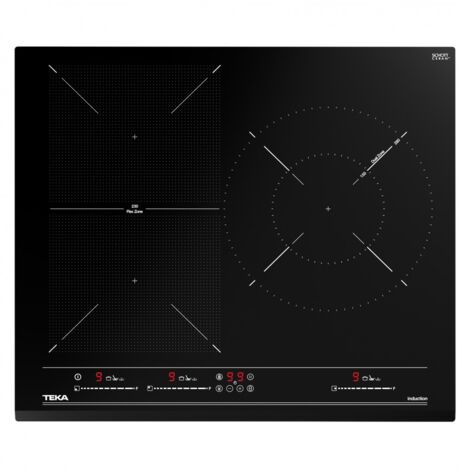 Teka IZF 65320 BK MSP - Vitroceramica Induccion 4 Zonas Coccion Ancho 60 Cm