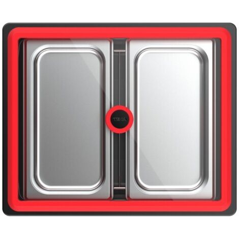 Teka Kit SteamBox noir rouge cuisson vapeur four