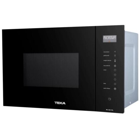 TEKA MICROONDAS ML 825 CRISTAL NEGRO 25 LITROS
