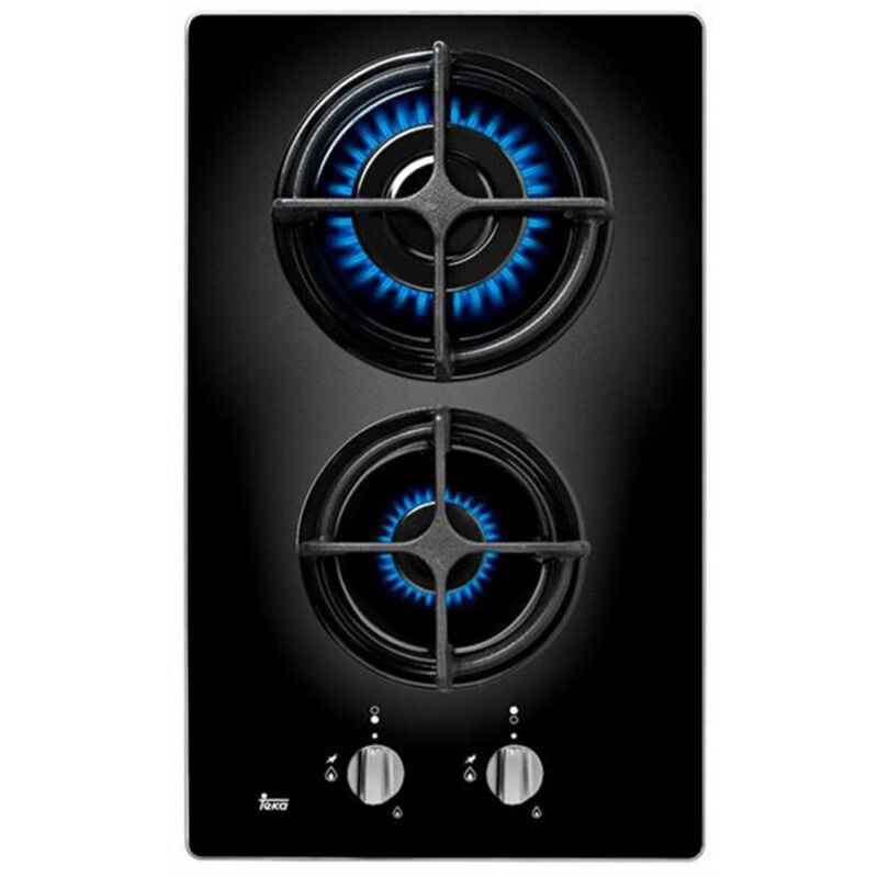 

Placa de Gas CGB-LUX 30 (30 cm) Negro (2 Fogones) - Teka