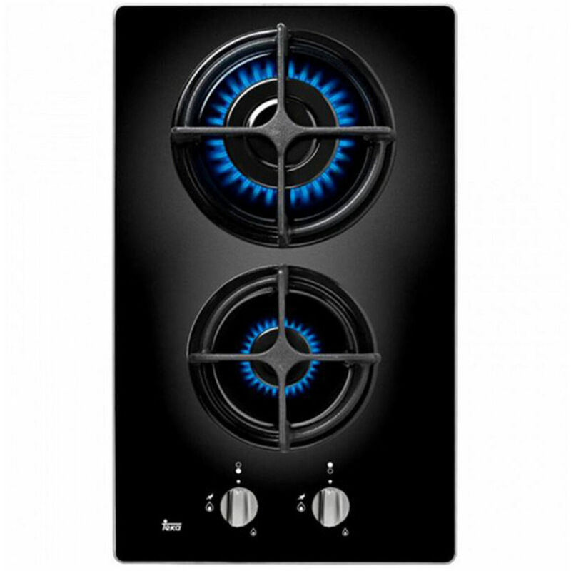 

Placa de Gas CGBLUX30 (30 cm) Negro (2 Fogones) - Teka