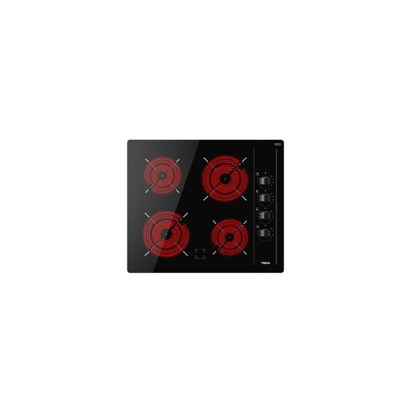

Placa Vitrocerámica 4 Zonas Teka TBC 64000 XFL 60cm Negra