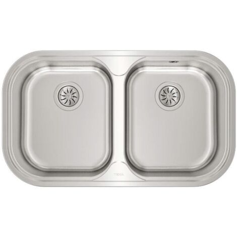 Teka STYLO 2C - Fregadero De Cocina Acero Inoxidable 80 Cm