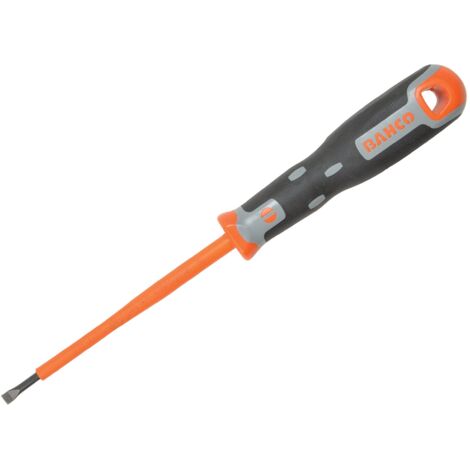Tekno+ VDE Screwdriver Slotted Tip 4.0mm x 100mm