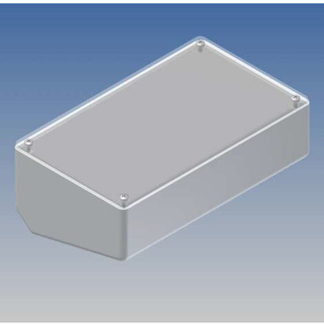 TEKO 115TP.5 Pult-Gehäuse (L x B x H) 161 x 95 x 64 mm ABS, PC Lichtgrau 1 St.