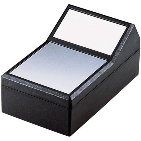 TEKO 790.9 Contenitore da banco (L x L x A) 145 x 85 x 73 mm ABS, Alluminio Nero, Argento 1 pz.