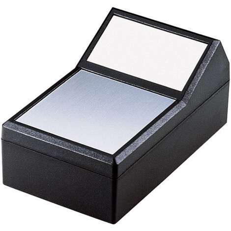 TEKO 790.9 Pult-Gehäuse (L x B x H) 145 x 85 x 73 mm ABS, Aluminium Schwarz, Silber 1 St.