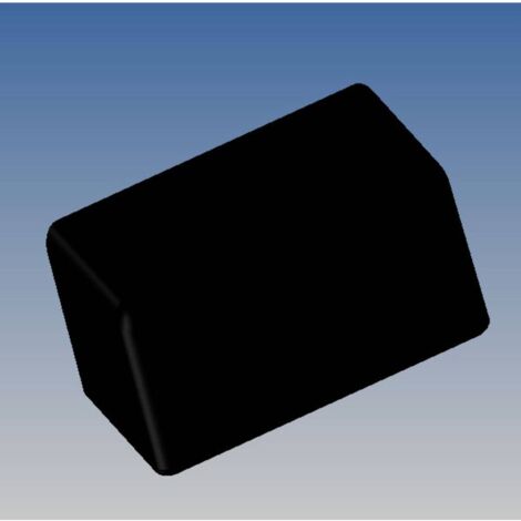 TEKO SR03.9 Contenitore universale 71.5 x 38.3 x 40.9 ABS Nero 1 pz.