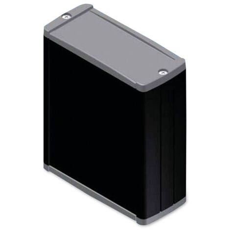 TEKO  TEKAL 21.29 Contenitore universale 100 x 85.8 x 36.9 Alluminio, ABS Nero, Grigio scuro 1 pz.