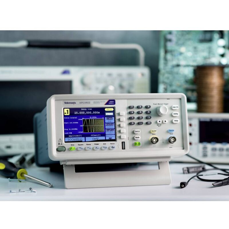 Image of Tektronix - AFG1062 Generatore di funzioni 0.000001 Hz - 60 MHz 2 canali Sinuosidale, Quadra, Puls, Arbitrario, Rumore, t