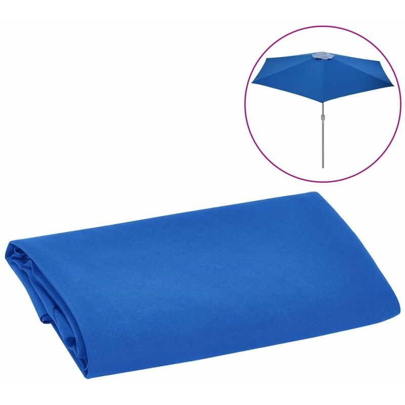

Tela de repuesto para sombrilla azul azure 300 cm