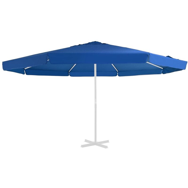

Tela de repuesto para sombrilla azul azure 500 cm