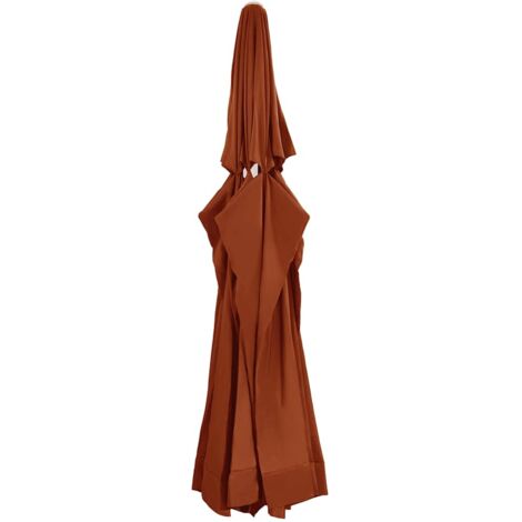 Tela de repuesto para sombrilla terracota 610 cm
