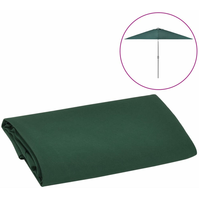 

Tela de repuesto para sombrilla verde 300 cm