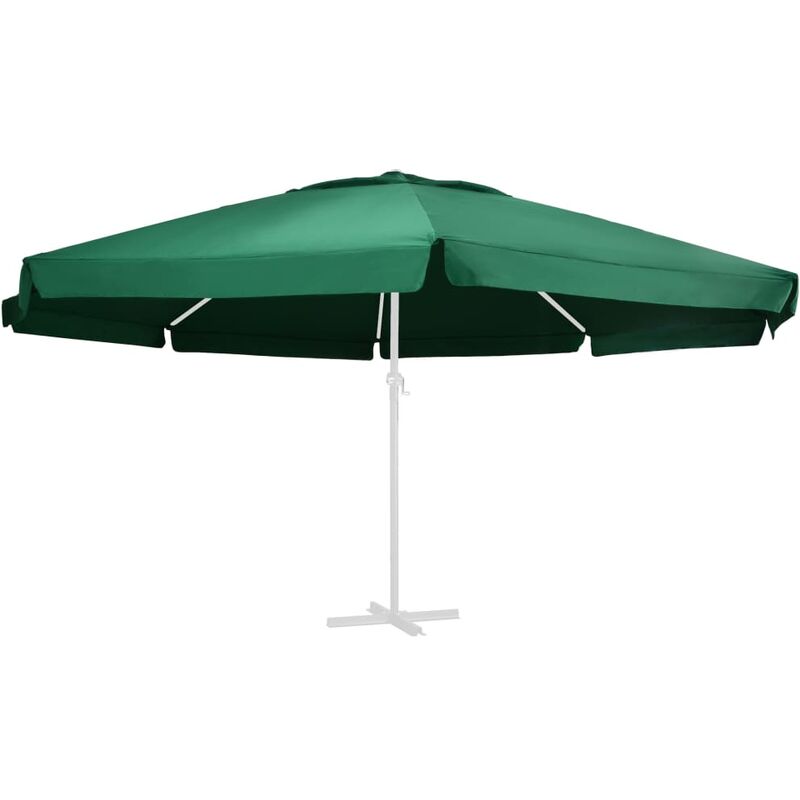 

Tela de repuesto para sombrilla verde 600 cm
