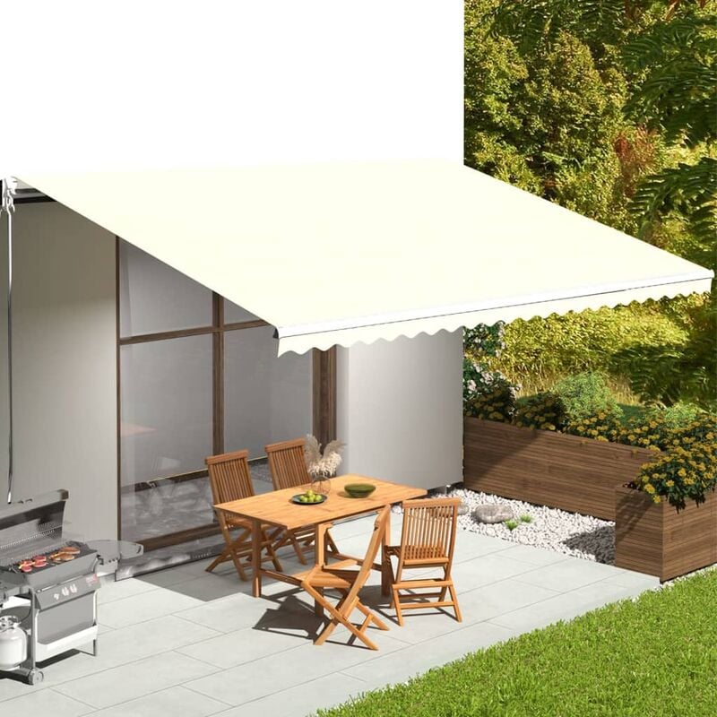 

Tela de repuesto para toldo crema 6x3,5 m