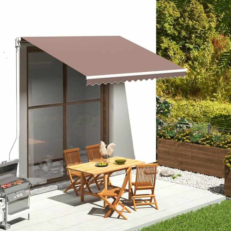 

Tela de repuesto para toldo marron 3,5x2,5 m