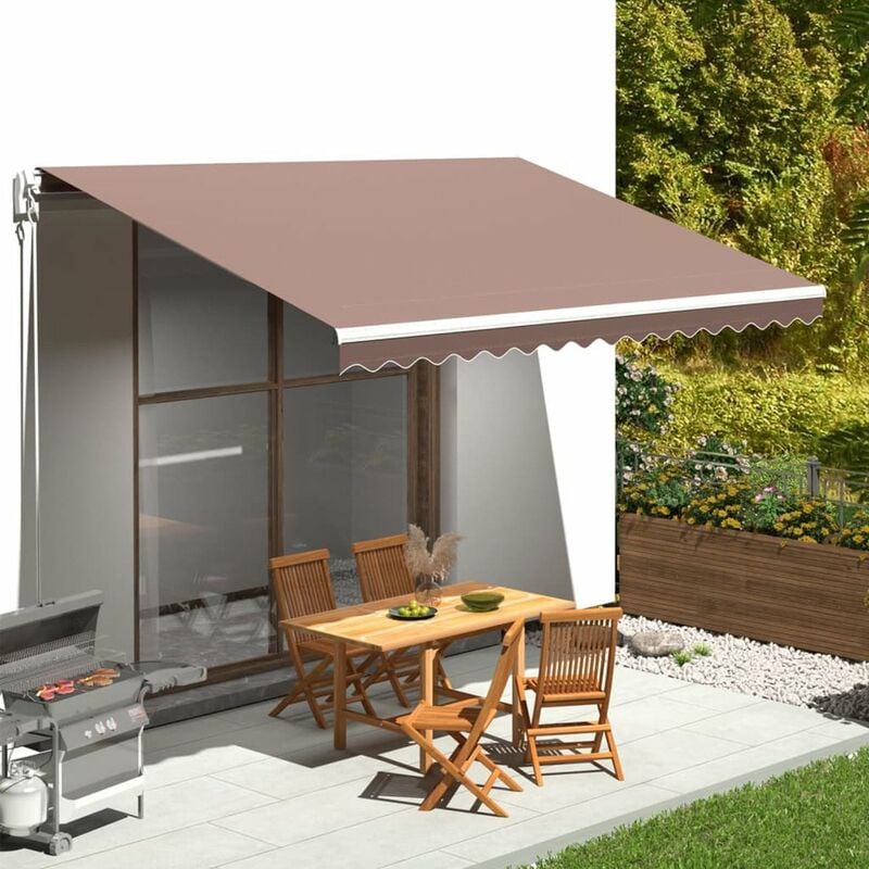 

Tela de repuesto para toldo marron 4,5x3 m