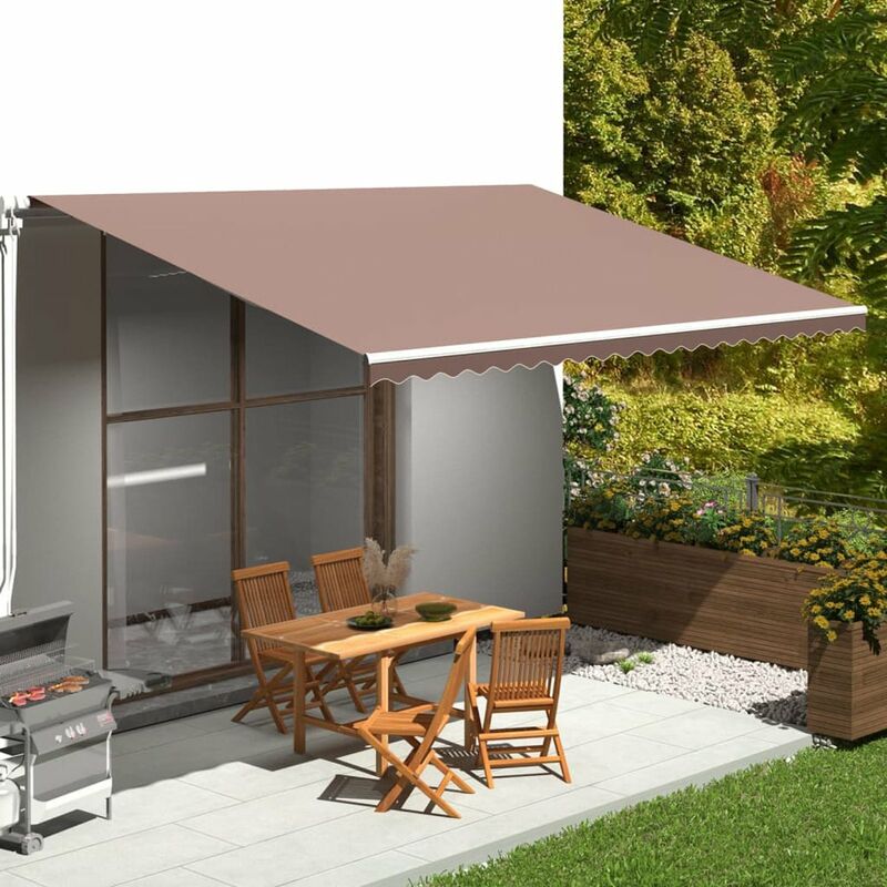 

Tela de repuesto para toldo marron 5x3,5 m