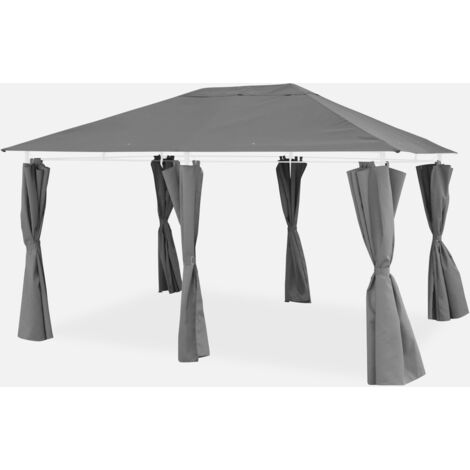 Tela de techo con cortinas 3x4m