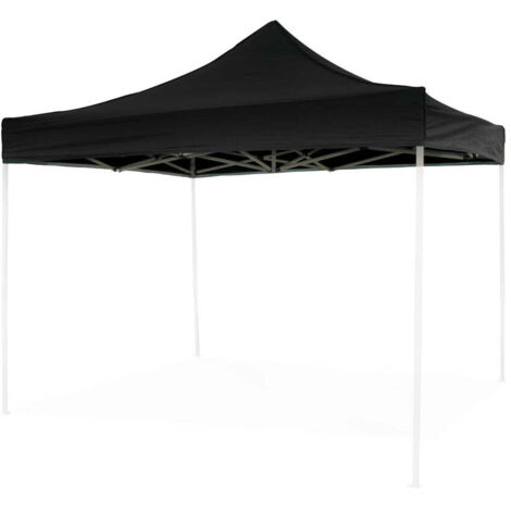 Tela de Techo Negra 3X3 Impermeable para Repuesto de Gazebo Plegable